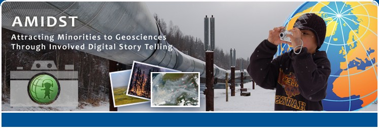 Attracting Minorities to Geosciences Through Involved Digital Story Telling