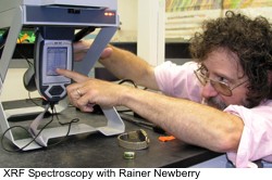 XRF spectroscopy with Rainer Newberry