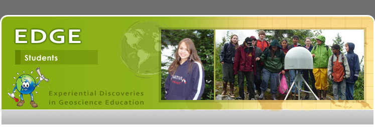 Experiential Discoveries in Geoscience Education header graphics