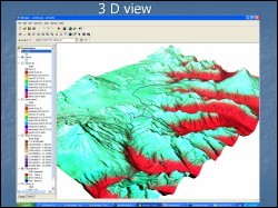 Three-dimensional view of geothermal activity classification