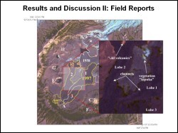 Comparison of Landsat image results with field reports