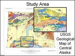 USGS geological map of the study area