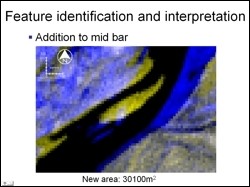 Feature identification and interpretation of a mid bar